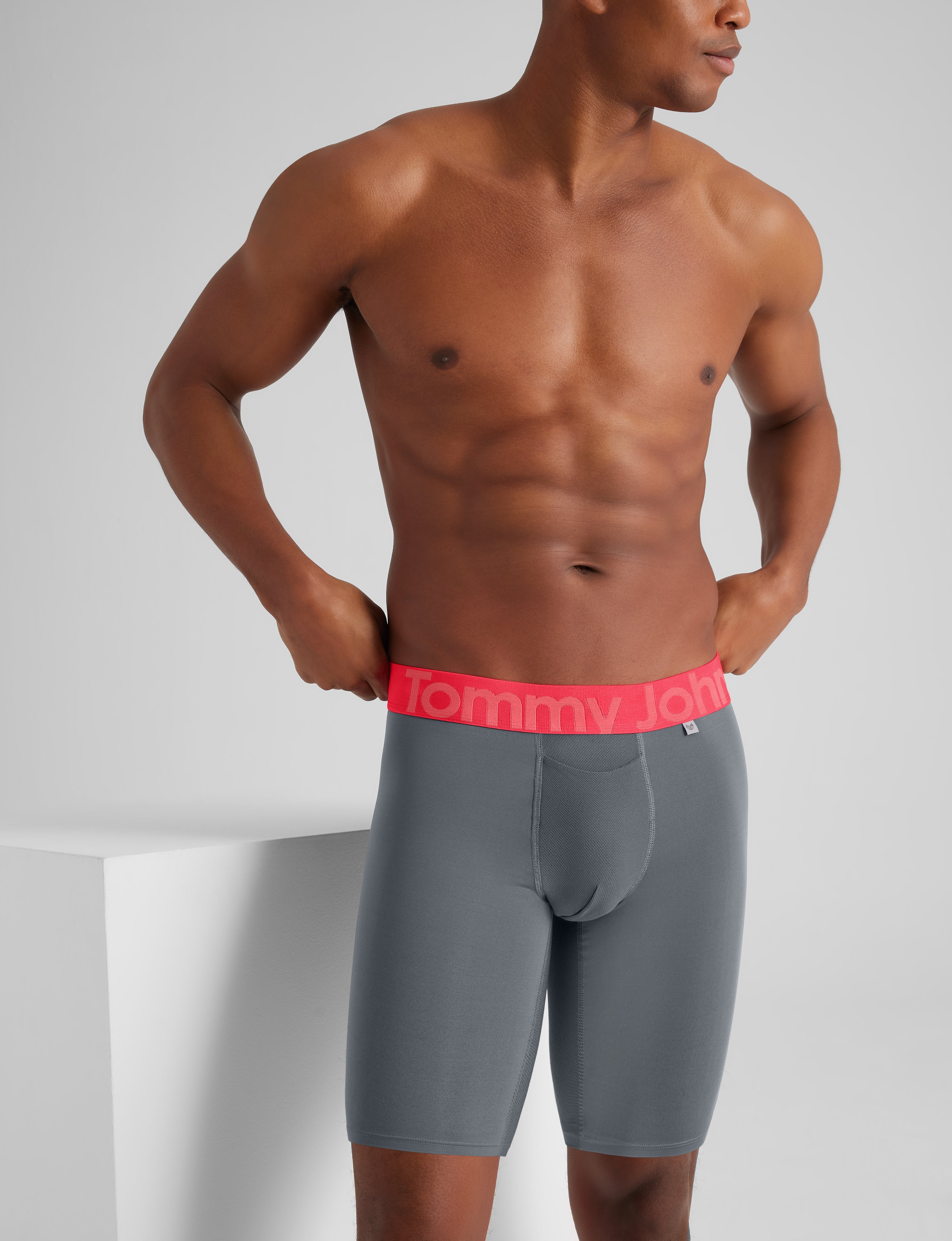 360 Sport Boxer Brief 8 (3 Pack) - Moisture Wicking Men's Underwear for Workout & Active Lifestyle - Gym, Running, Cycling & Everyday Comfort
