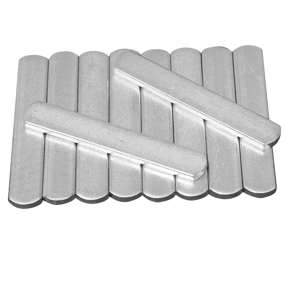 200g Stainless Steel Weight Plates for Weighted Vest - 10-Pack Adjustable Strength Training Plates, Rustproof Round Head Design for Leg Guards & Fitness Accessories - Perfect for Home Gym, CrossFit, and Bodybuilding Workouts