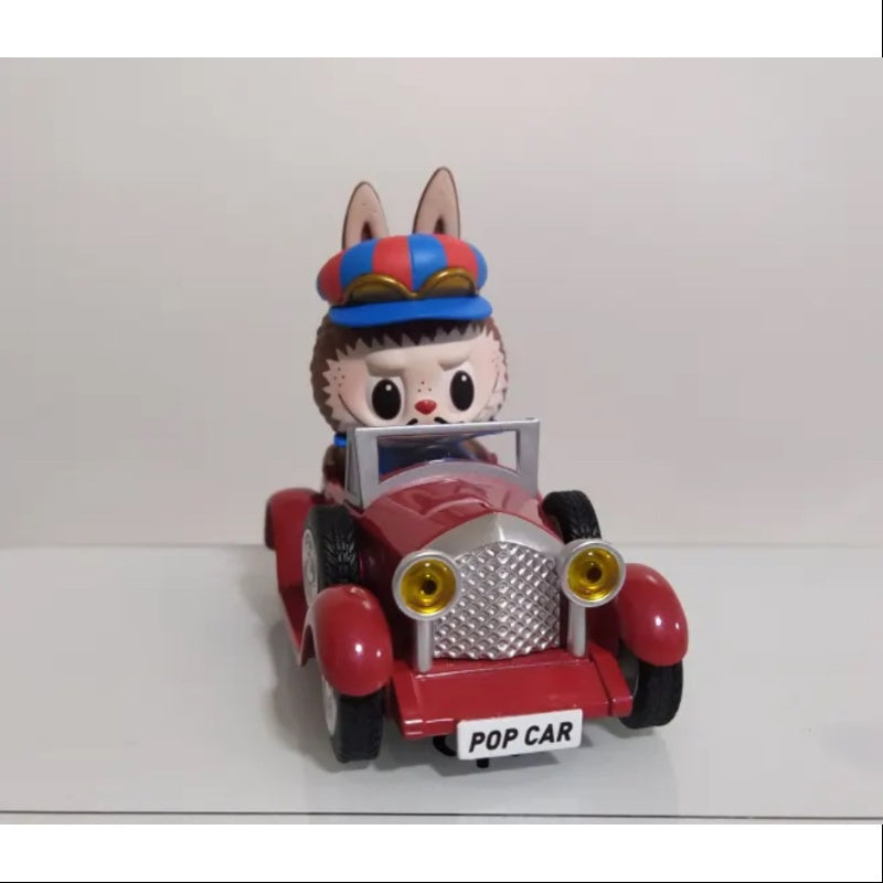 Labubu Pop Mart PopCar Super Track Series - Classic Car Toy for Collectors | Fun Racing Playset for Kids & Adults | Perfect for Display & Playtime