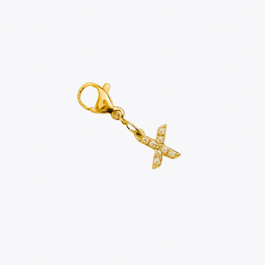 Initial Charm Bar Chanelle Charms - Personalized Waterproof Jewelry for Women | Perfect for Everyday Wear, Gifts & Special Occasions