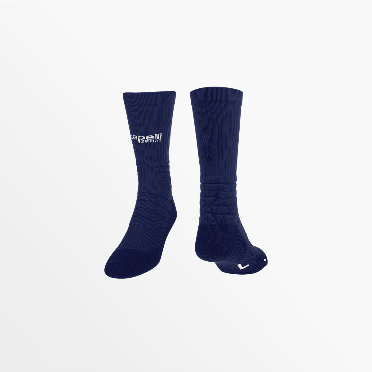 APEX CS COOL MAX Cushioned Crew Socks for Men & Women - Moisture Wicking Athletic Socks for Running, Hiking & Sports - Breathable Comfort Socks with Arch Support