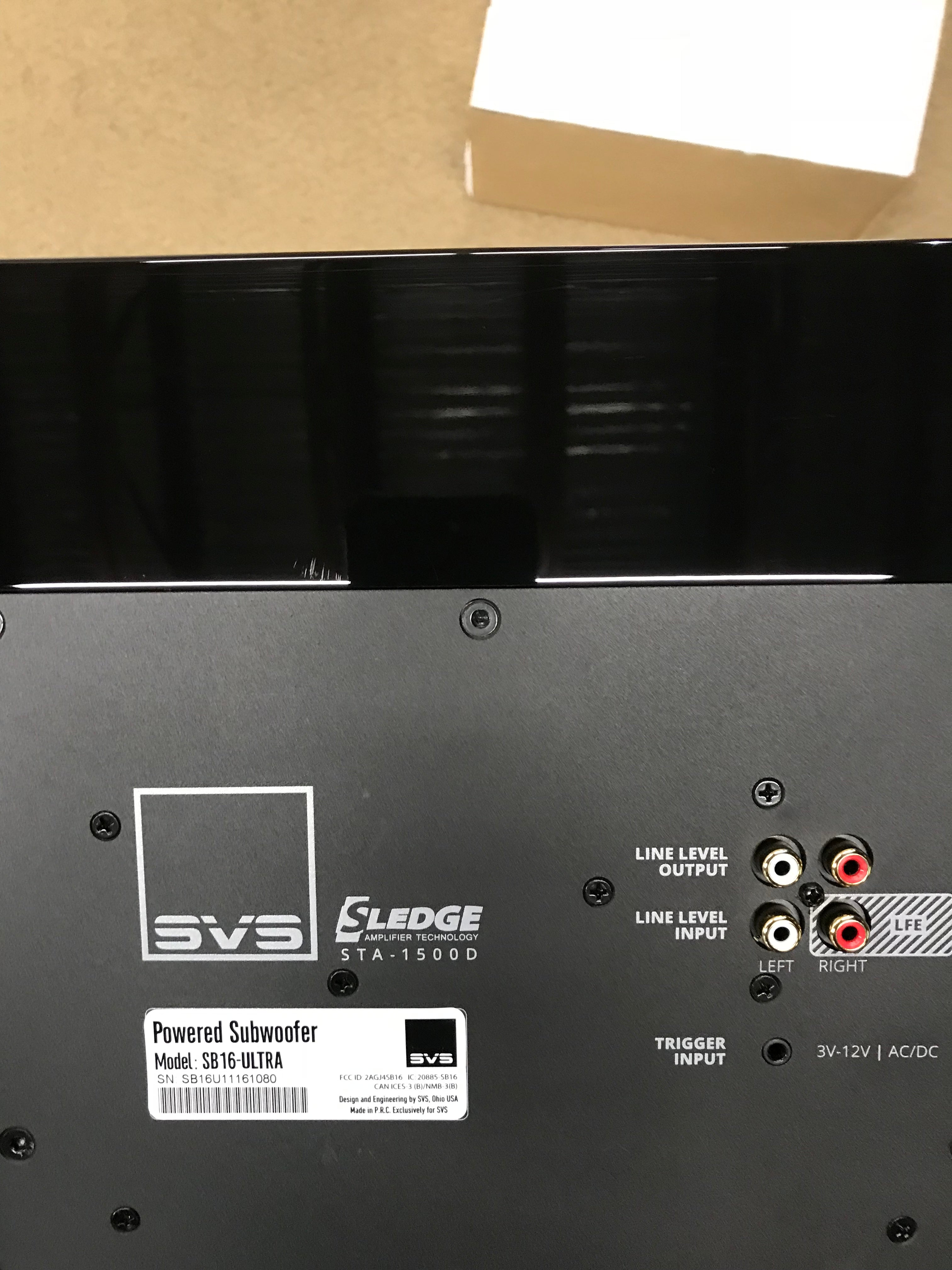 SB16 Ultra High Gloss Piano Black Power Outlet - Perfect for Home, Office, and Studio Electrical Installations