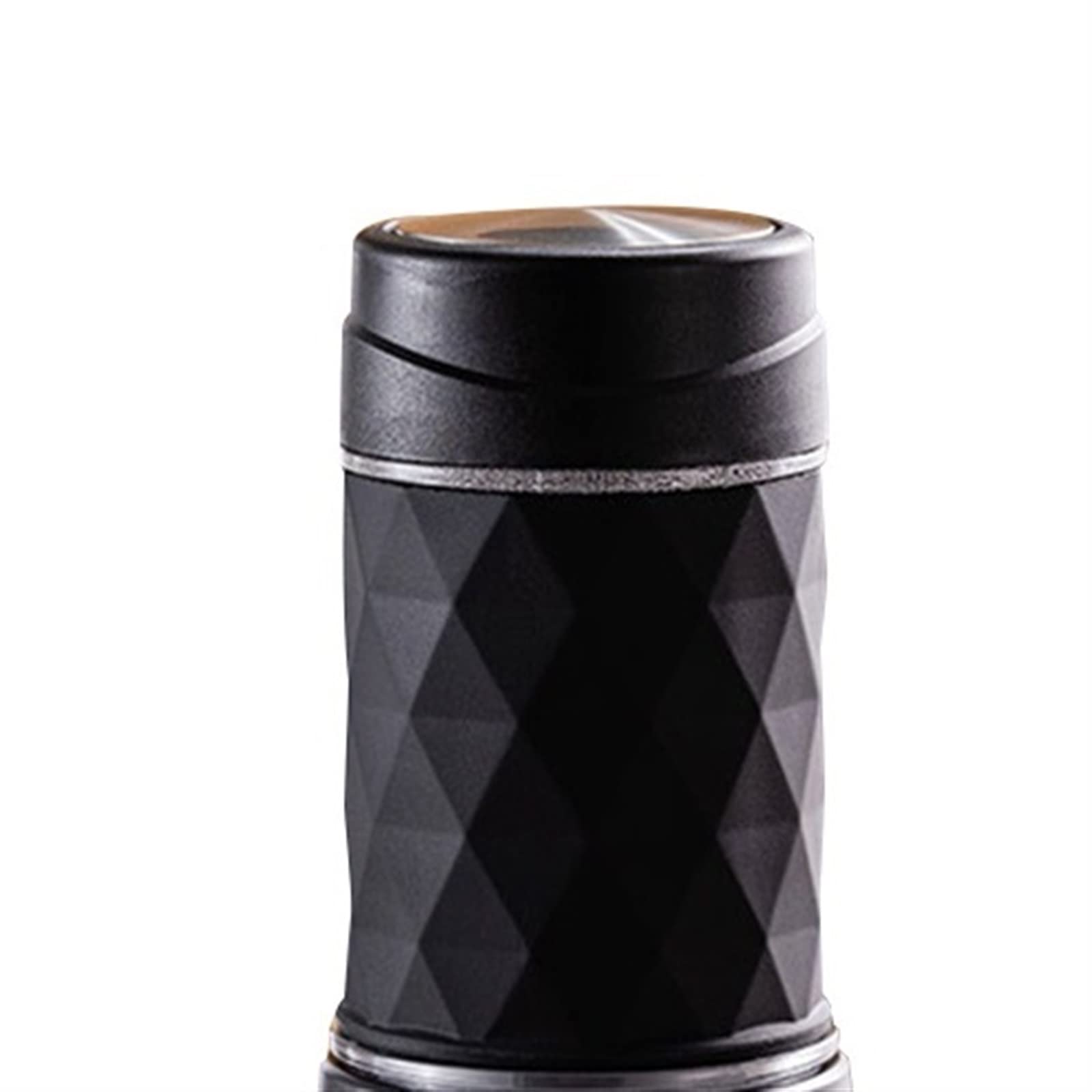 Portable Manual Espresso Coffee Maker - White Capsule Pressure Hand Press Machine for Black Coffee, Mini Coffee Pot & Cup - Perfect for Home, Office, Camping & Travel Use