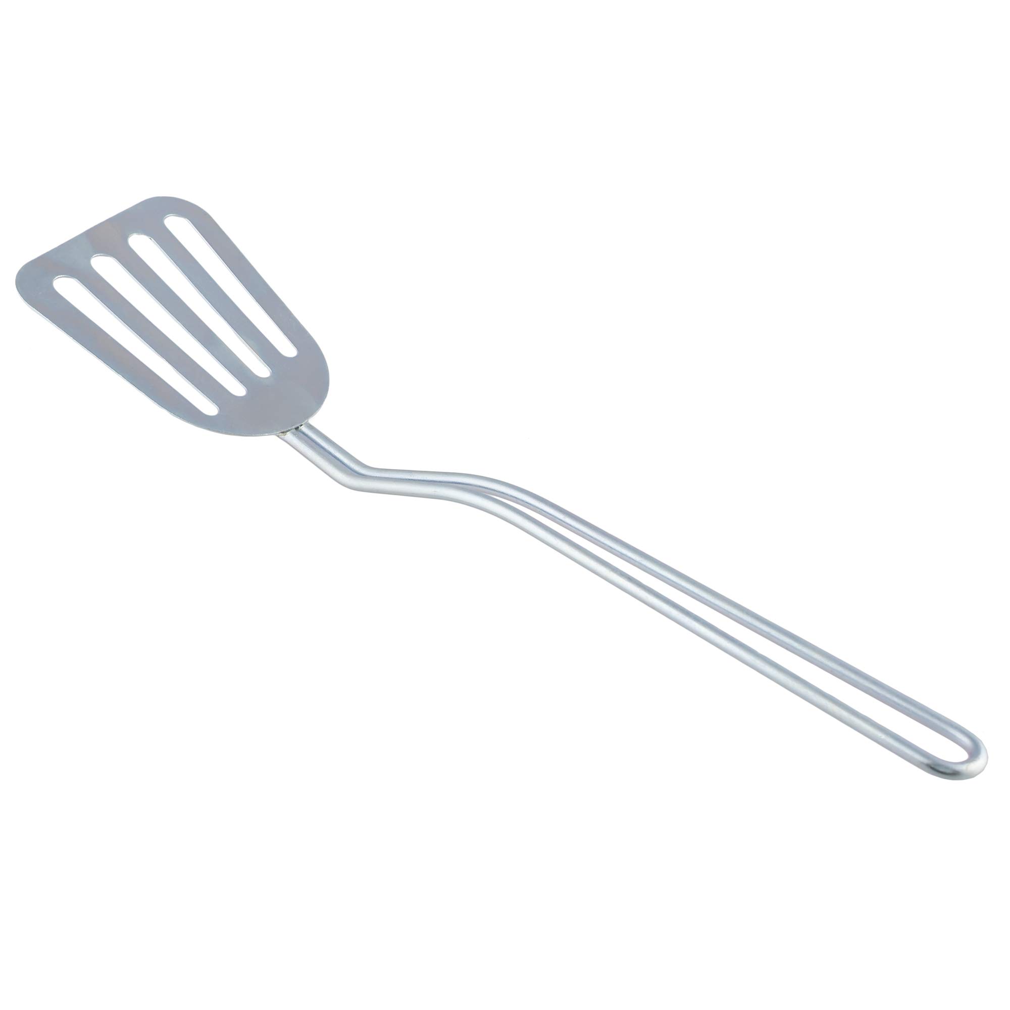 Premium Stainless Steel Slotted Spatula - Professional Metal Egg Turner & Pancake Flipper for Nonstick Pans - Perfect for Breakfast Cooking, Omelets, Burgers & Grilling