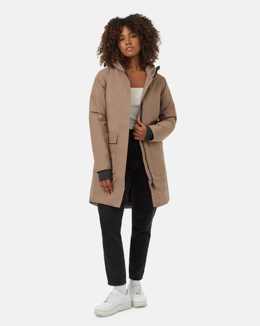 Women's Daily Parka Jacket - TCW5648 Waterproof Windproof Winter Coat for Outdoor Activities & Commuting