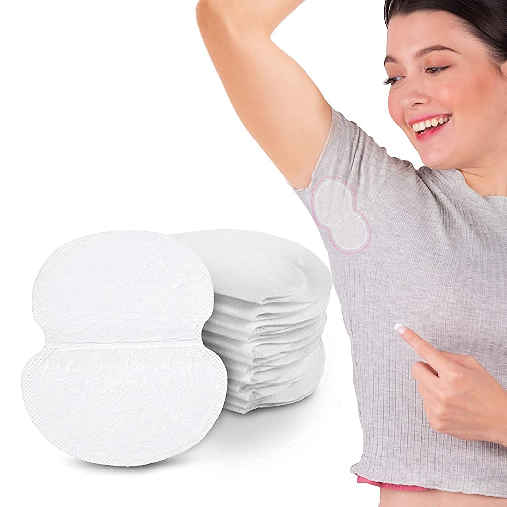 Disposable Underarm Sweat Pads for Women & Men - Hyperhidrosis Protection, Invisible Dress Shields (30 Count) - Stay Dry & Confident at Work, Gym, or Special Events