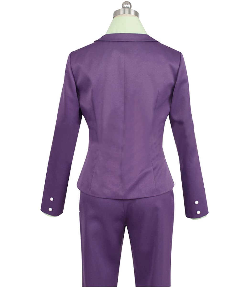 Premium Anime Cosplay Costume - Shion Purple Suit with High-Quality Fabric | Perfect for Halloween, Comic Con, and Cosplay Events