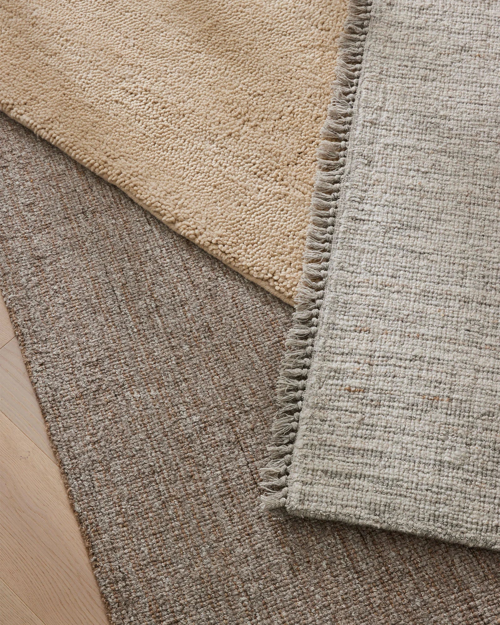 Valencia Rug Dune - Soft Bohemian Area Rug for Living Room, Bedroom & Nursery | Eco-Friendly Handwoven Cotton Carpet for Home Decor