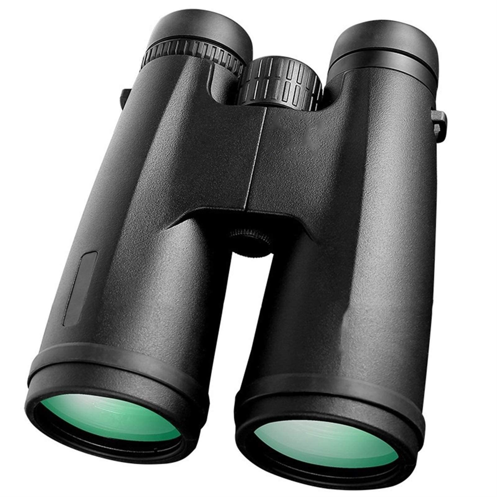 JIEZM 12X50 Compact Waterproof Folding Binoculars for Adults & Kids - High Power Travel Telescope for Bird Watching, Hiking, Camping, Concerts & Outdoor Adventures