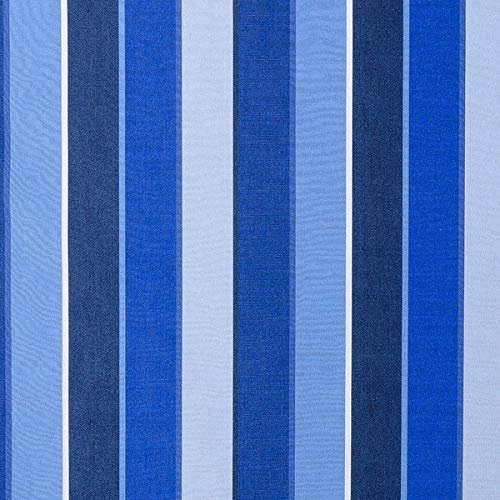 RSH DECOR: Sunbrella Deep Seating Cushion with Pillow Back - 24” x 27” Waterproof Fade-Resistant Outdoor Chair Cushion Set for Patio Furniture | Milano Cobalt Blue | Perfect for Poolside Lounging & Backyard Relaxation