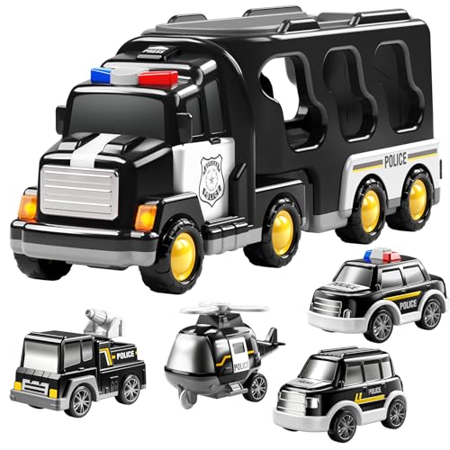 5 Police Trucks