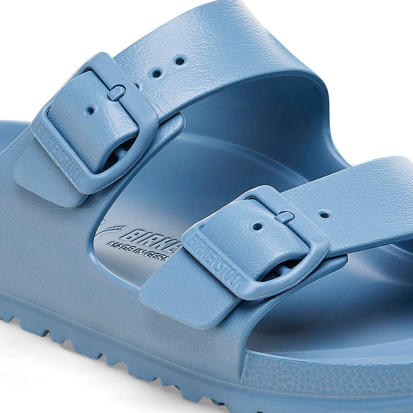 Birkenstock Arizona EVA Sandals in Elemental Blue - Comfortable Unisex Slides for Beach, Pool & Summer Outdoor Activities