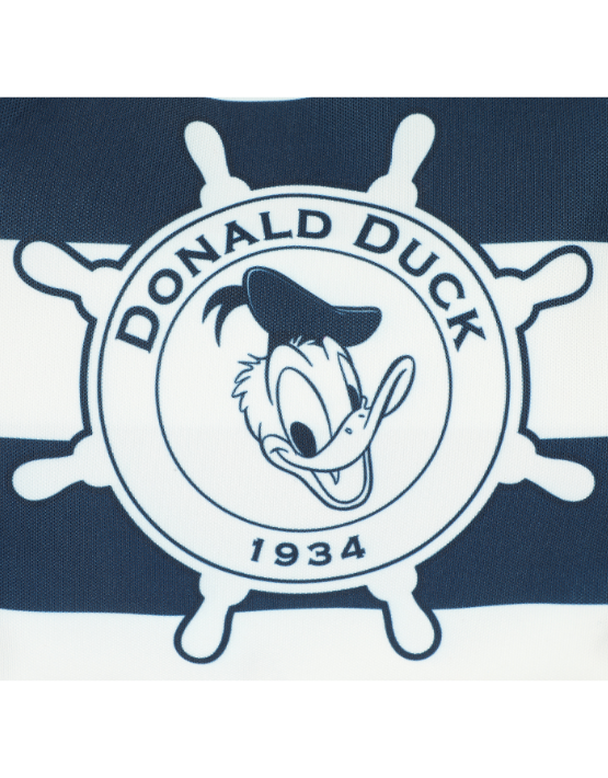 Donald Duck DIS341 Canvas Slouch Shopper Tote Bag - Navy/White - Stylish & Spacious for Shopping, Beach, and Everyday Use