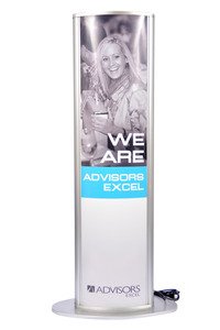 LED Floor Standing Advertising Light Box Sign - Customizable Business Signage for Retail Stores, Restaurants & Events - Indoor/Outdoor Promotional Display