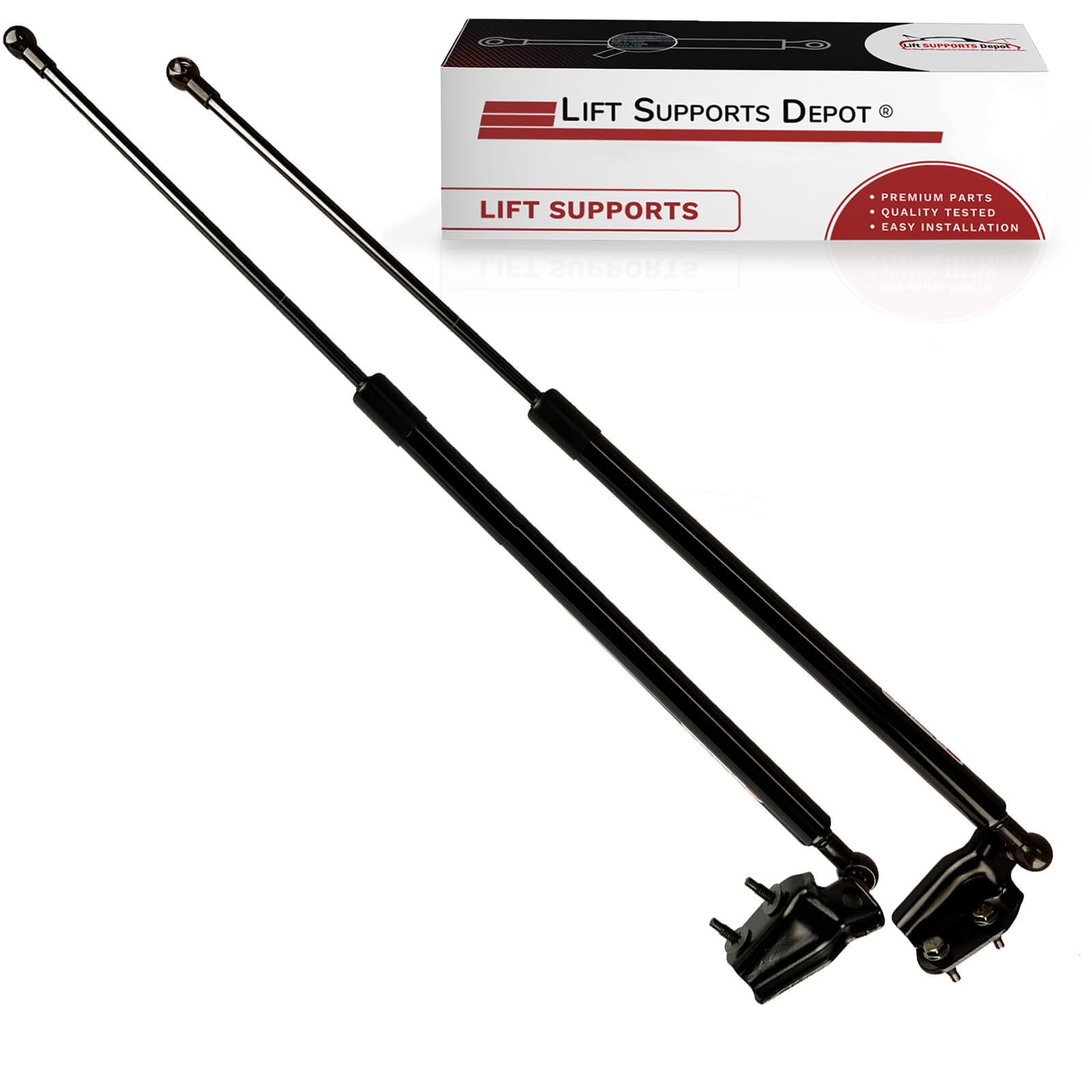 Subaru Impreza 2017-2023 Tailgate Lift Supports (Pair) - Compatible Liftgate Shocks & Struts with Brackets - Perfect for Hatchback Rear Door Maintenance & Easy Access