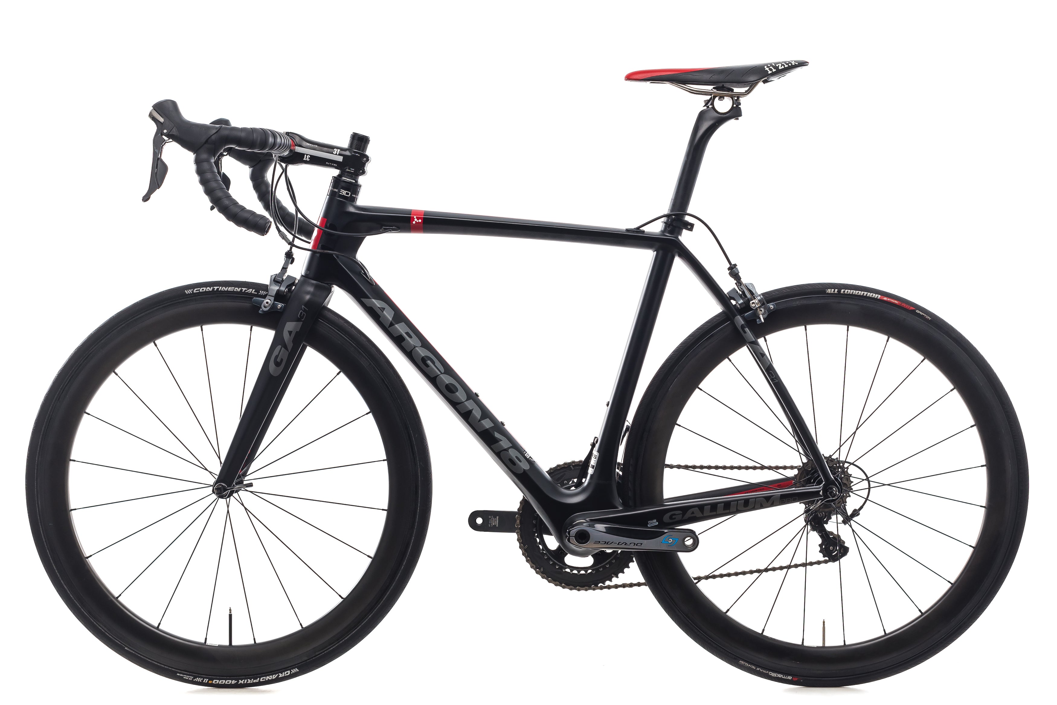 Argon 18 Gallium Pro Medium Road Bike 2013 - Lightweight Carbon Frame for Racing & Endurance Cycling | Perfect for Triathlons & Long-Distance Rides