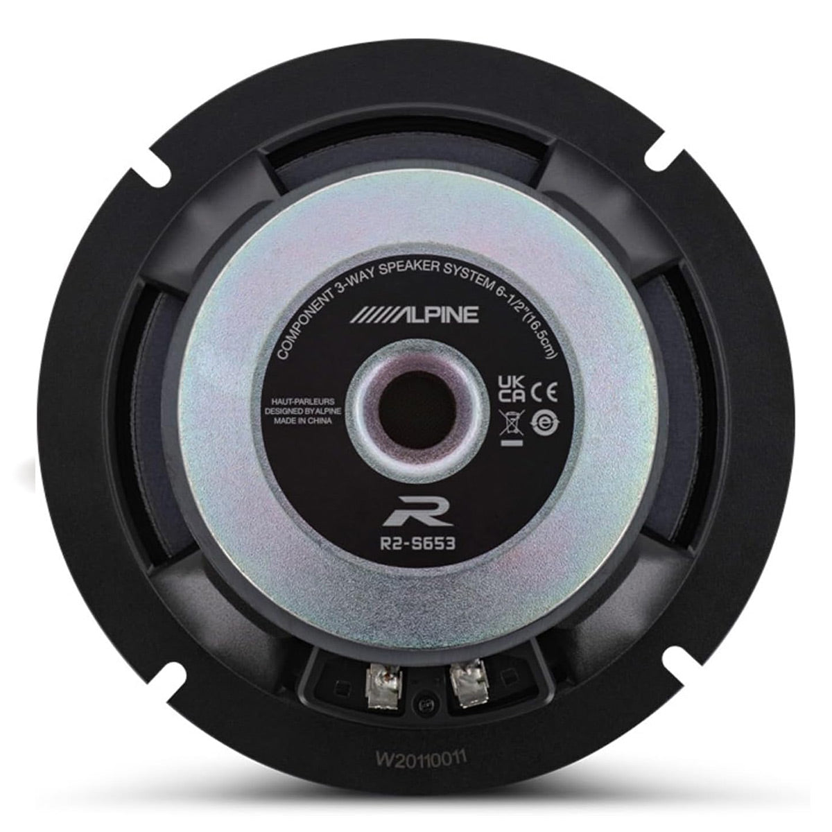Alpine R2-S653 R-Series Pro 3-Way Component Car Speaker System - Premium Sound for Cars, Trucks & SUVs - Perfect for Audiophiles & Car Audio Upgrades