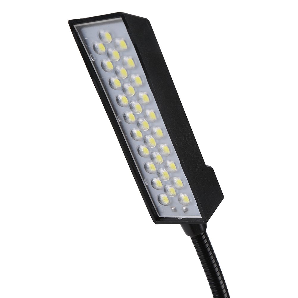 Magnetic Flexible Arm LED Work Light with Daylight White LEDs - Adjustable Craft Light for DIY, Repair & Hobbies (US Plug 110V) - Perfect for Workshops, Garages & Home Improvement Projects