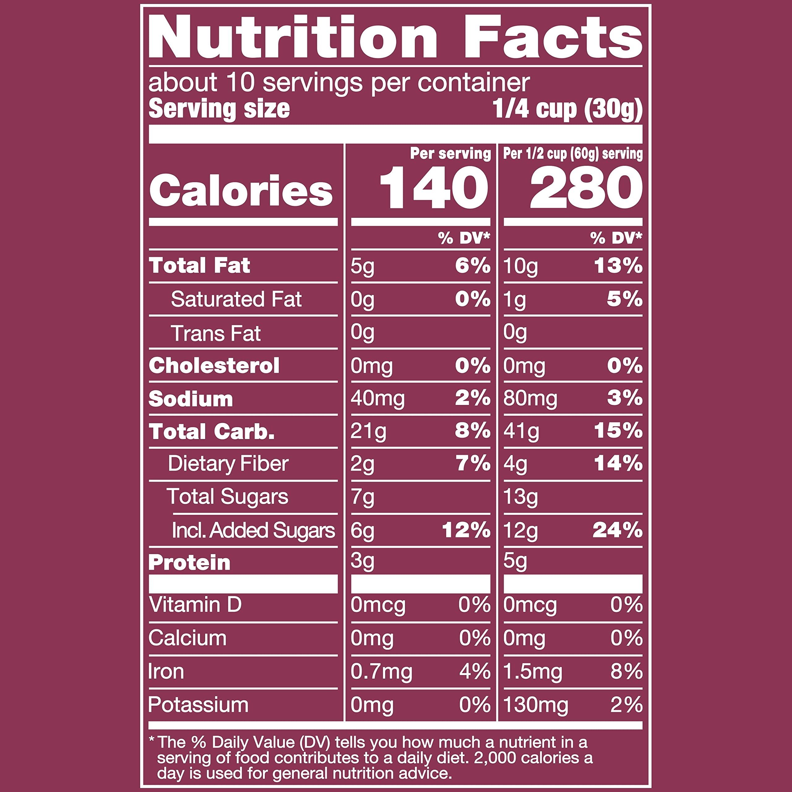 Udi's Gluten Free Cranberry Granola - 11 oz Pack | Healthy Breakfast Cereal & Snack | Perfect for On-the-Go, Office, or School Lunch