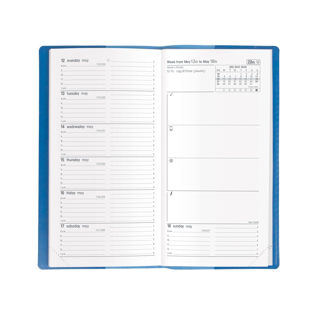 Quo Vadis 2025 Refill for IB Traveler Planner - 3.5