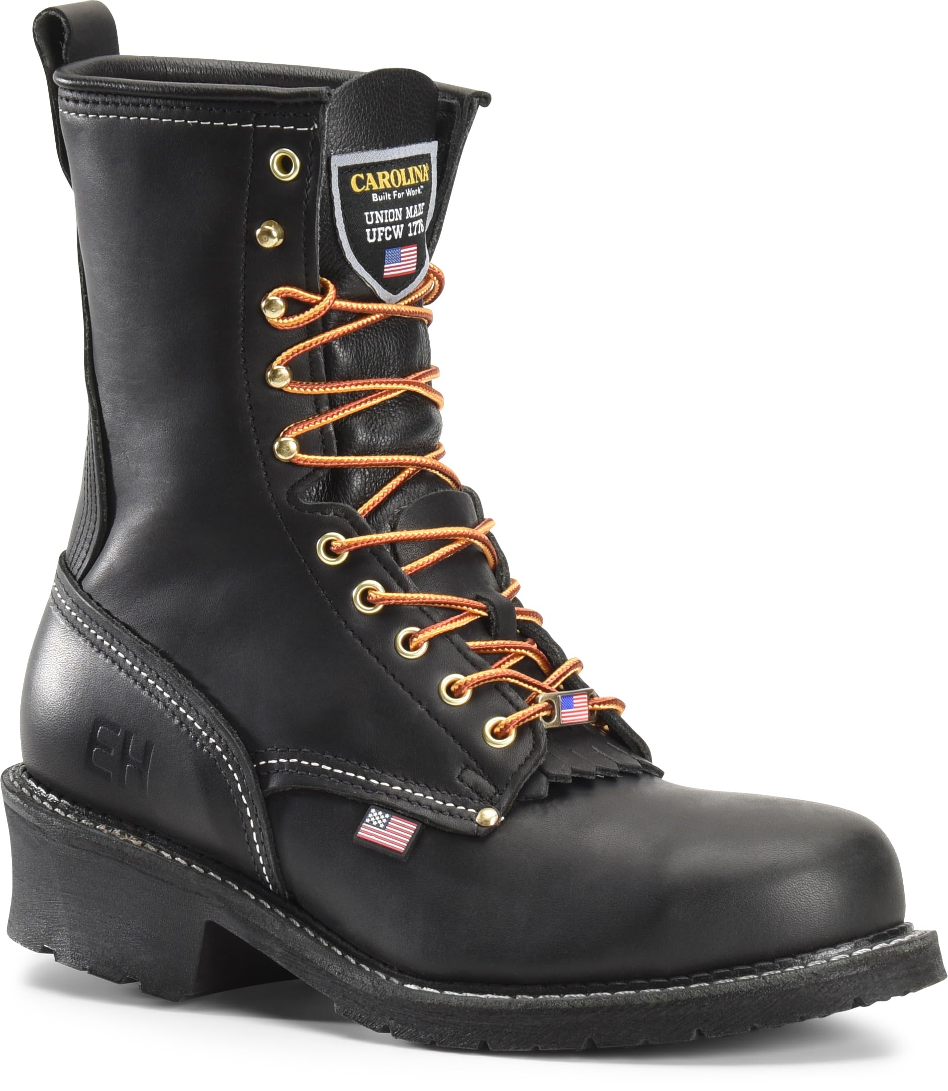 Carolina Men's Maple Steel Toe Work Boots - Waterproof Safety Shoes for Construction, Hiking & Outdoor Work | Durable Comfort for All-Day Wear