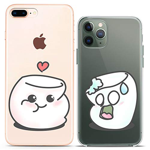 Couple Cases Adorable Marshmallow