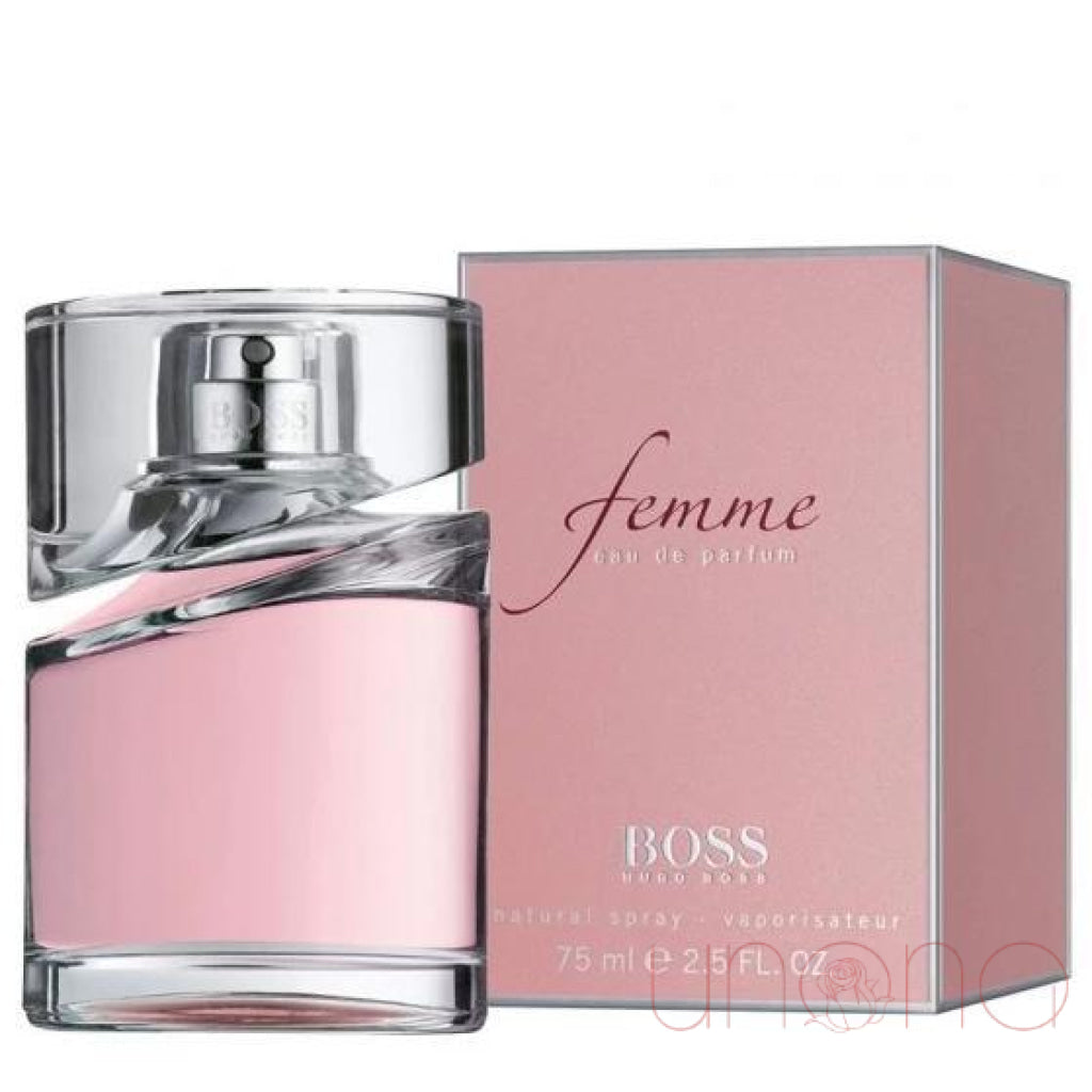 Hugo Boss Femme EDP Women's Perfume - Floral Fruity Fragrance for Day & Night Wear, Office & Special Occasions