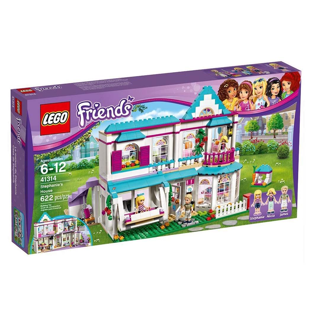 LEGO Friends Stephanie's House 41314 Building Set - 622 Piece Dollhouse Kit with Mini Dolls for Creative Play | Perfect Gift for Kids Ages 6+ | Great for Imaginative Play, Storytelling & Collectors