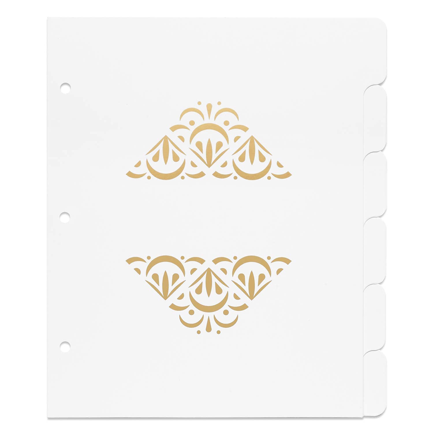 Jot & Mark 4x6 Photo Album with 200 Clear Pocket Sleeves - 6 Tab Dividers & 3-Ring Binder (8.5x9.5 Inch, Wildflower Bouquet Design) - Perfect for Wedding, Baby, Travel & Family Photo Organization