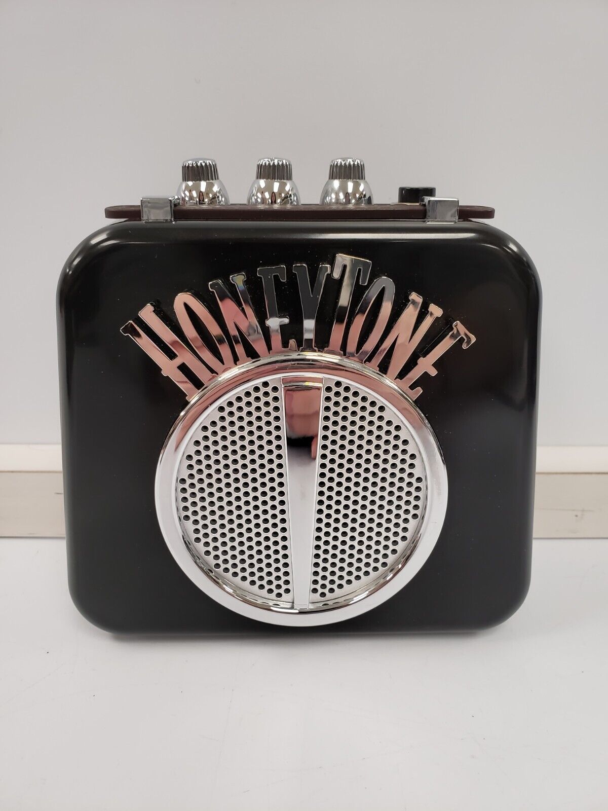 Honeytone MINI AMP Amplifier - Portable Guitar Amp for Practice, Travel & Home Use - Compact Mini Amplifier for Electric Guitar & Bass