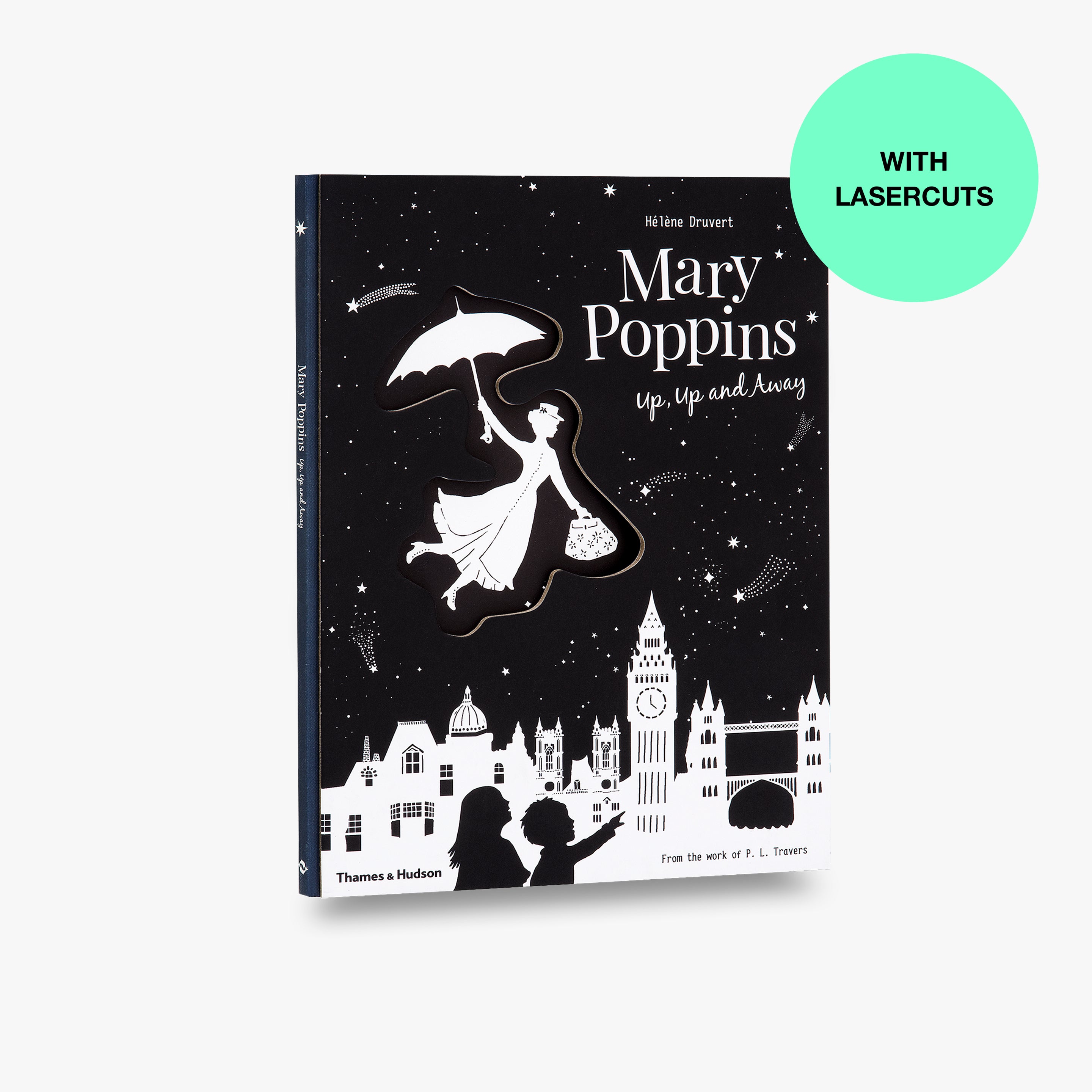 Mary Poppins Up, Up and Away - Classic Disney Umbrella for Rainy Days | Perfect for Kids, Adults & Cosplay | Great Gift for Disney Fans & Movie Lovers