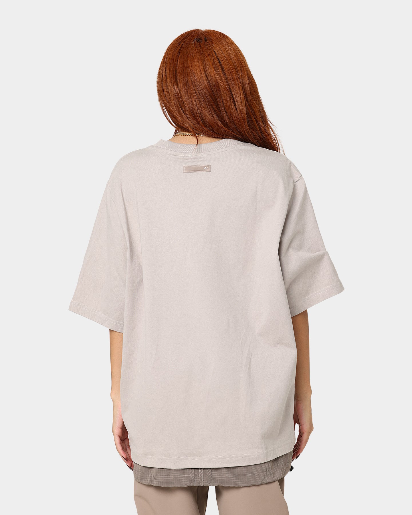 Adidas Originals Men's T-Shirt - Light Brown Casual Tee for Everyday Wear & Street Style