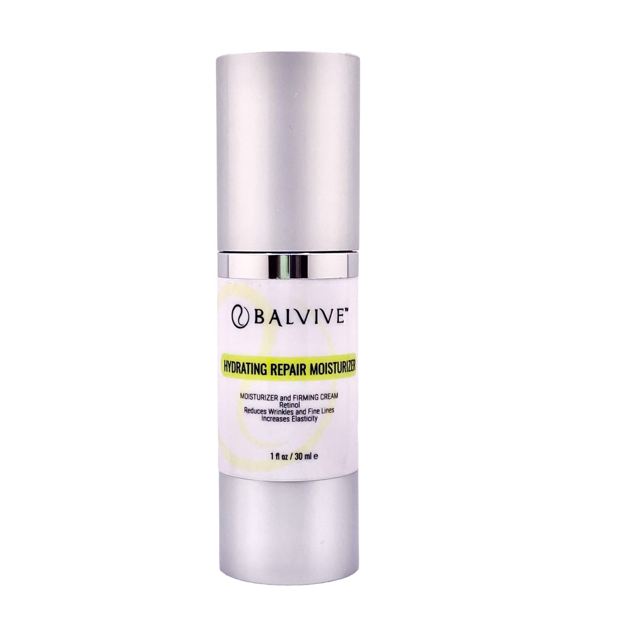 0.5% Retinol + Niacinamide + Hyaluronic Acid Anti-Aging Face Moisturizer - Wrinkle & Fine Line Treatment, Paraben Free, 1 Fl Oz - Perfect for Night Skincare Routine & Dry Skin Hydration