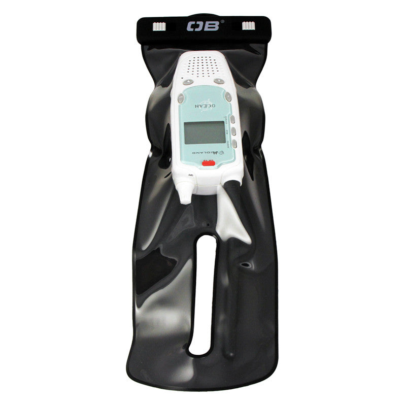 OverBoard Waterproof VHF Radio Case - IP67 Rated Dry Bag for Marine, Boating & Outdoor Adventures - Protects Electronics from Water, Sand & Dust