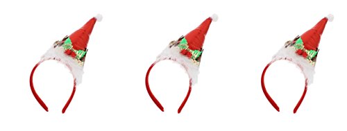 Red Merry Christmas Shiny Santa