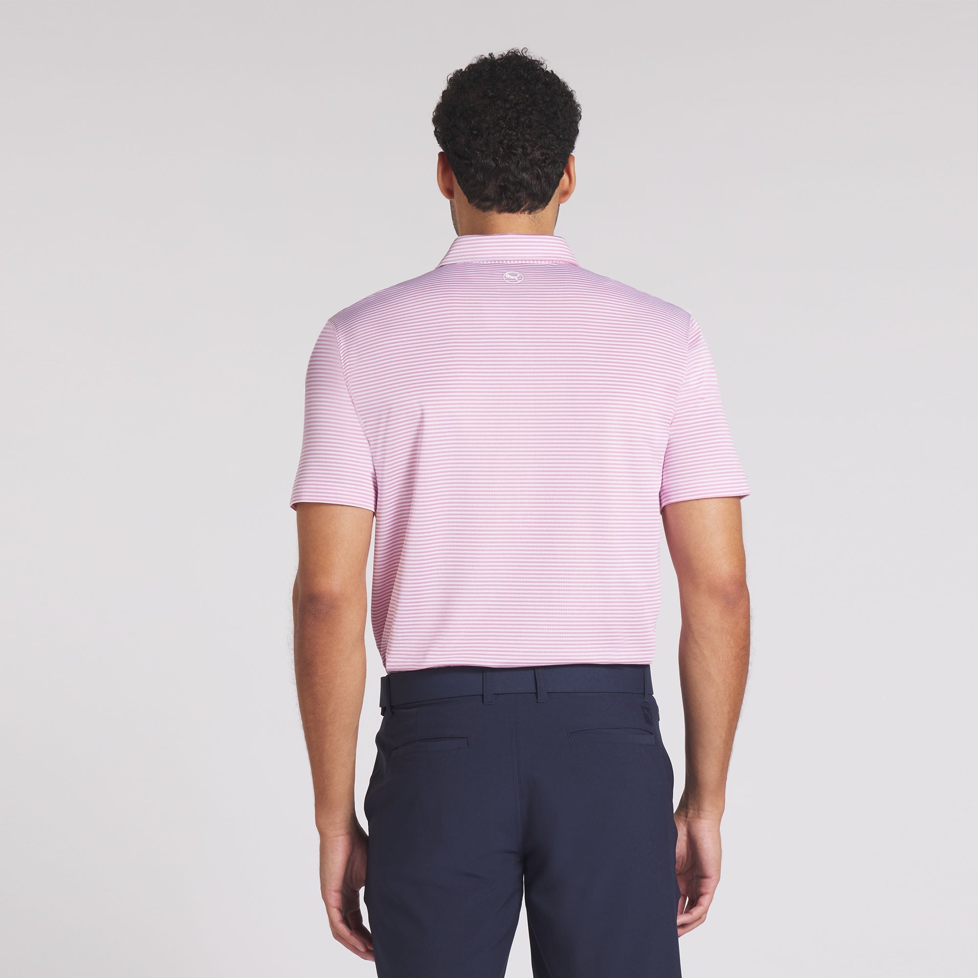 Premium Isle Pique Golf Polo Shirt for Men - Moisture-Wicking, Breathable & UV Protection - Perfect for Golf, Casual Wear & Outdoor Activities