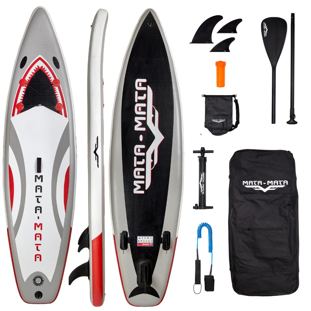 Premium 10' Stand Up Paddle Board (SUP) with Complete Accessories Kit - Non-Slip Deck, Waterproof Bag, Leash, Adjustable Paddle & Hand Pump - Perfect for Yoga, Fishing & Ocean Recreation