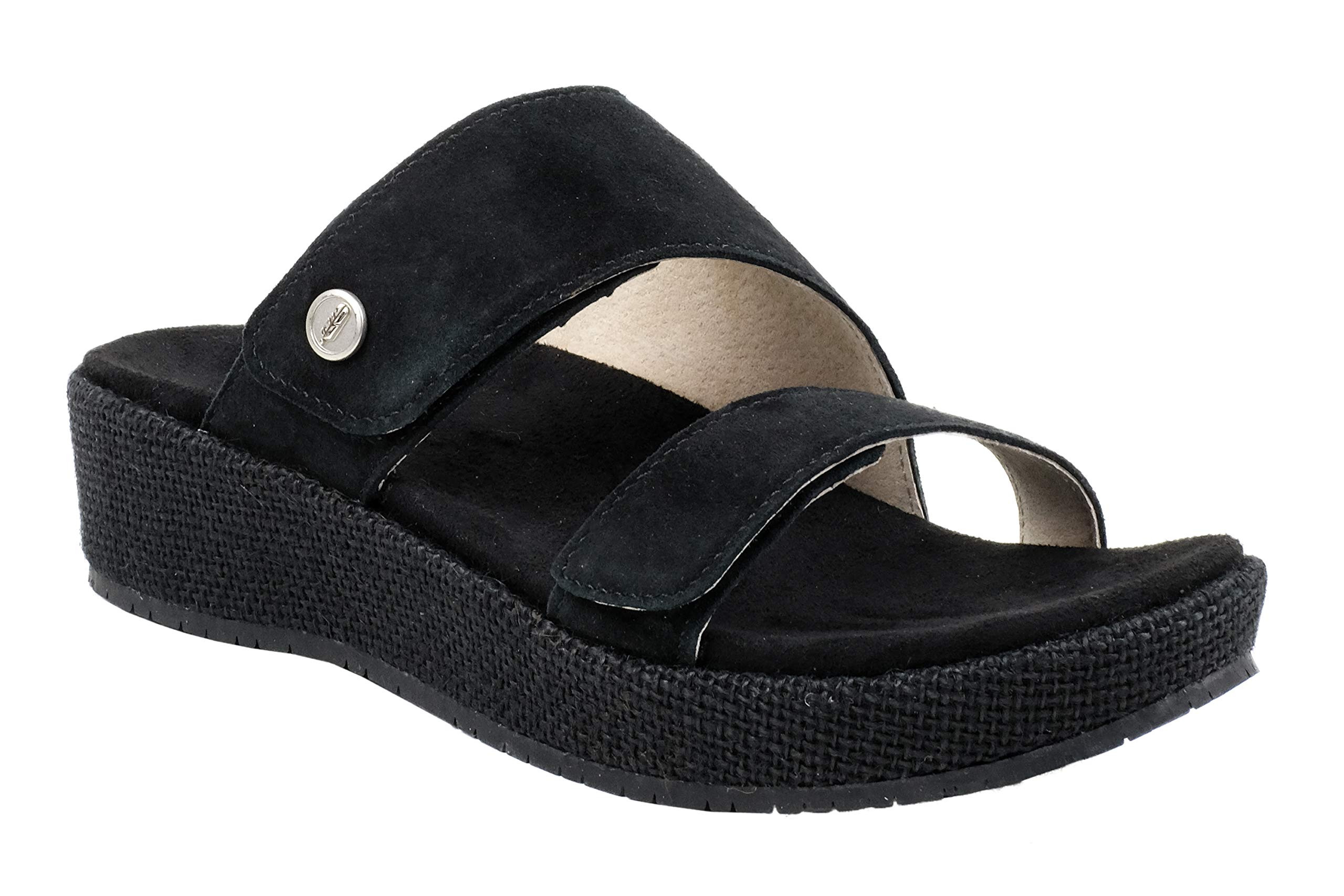 REVITALIGN Women's Comfortable Wedge Sandals with Arch Support - Stylish Summer Casual Shoes for Walking, Travel & Beach Outfits