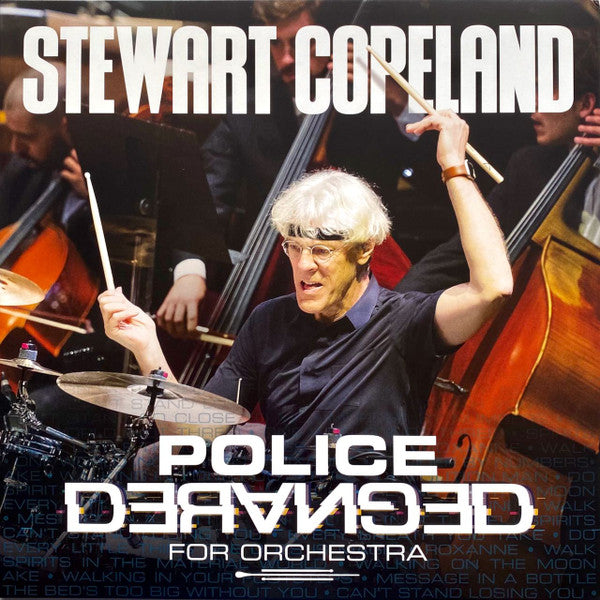 Stewart Copeland Signature Drum Sticks - Premium Wood Drumsticks for Professional Drummers - Perfect for Rock, Jazz, and Studio Recording