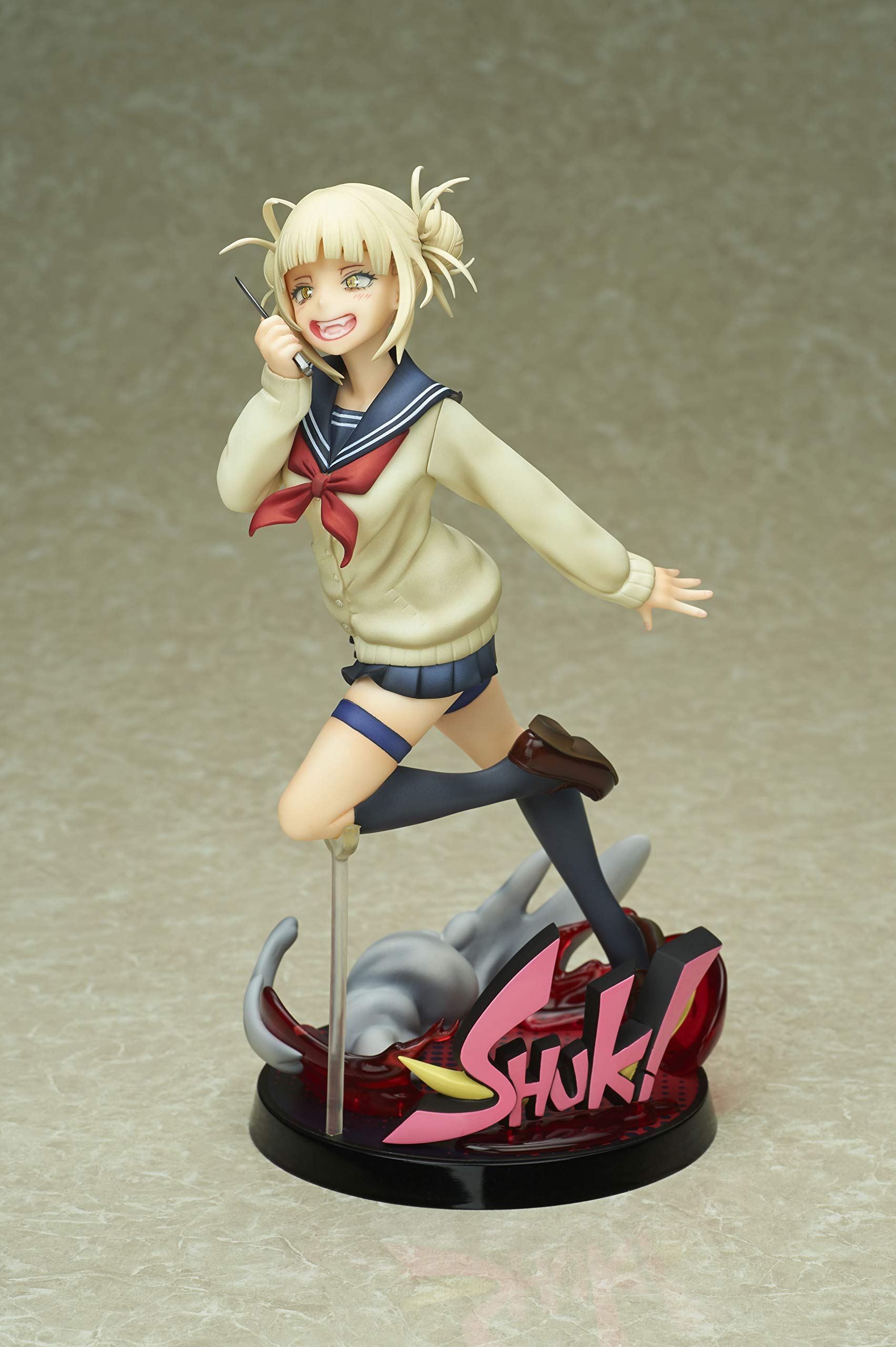 Bellfine My Hero Academia: Himiko Toga 1:8 Scale PVC Anime Figure (8 Inches, Multicolor) - Perfect for Anime Collectors, Display & Gift Giving