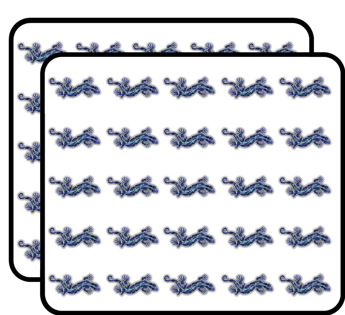 50 Pack Lizard Pattern Stickers for Scrapbooking, DIY Crafts, Bullet Journals, Calendars & Kids Art Projects - Waterproof Vinyl Decals for Home Decor, School Projects & Creative Gift Wrapping