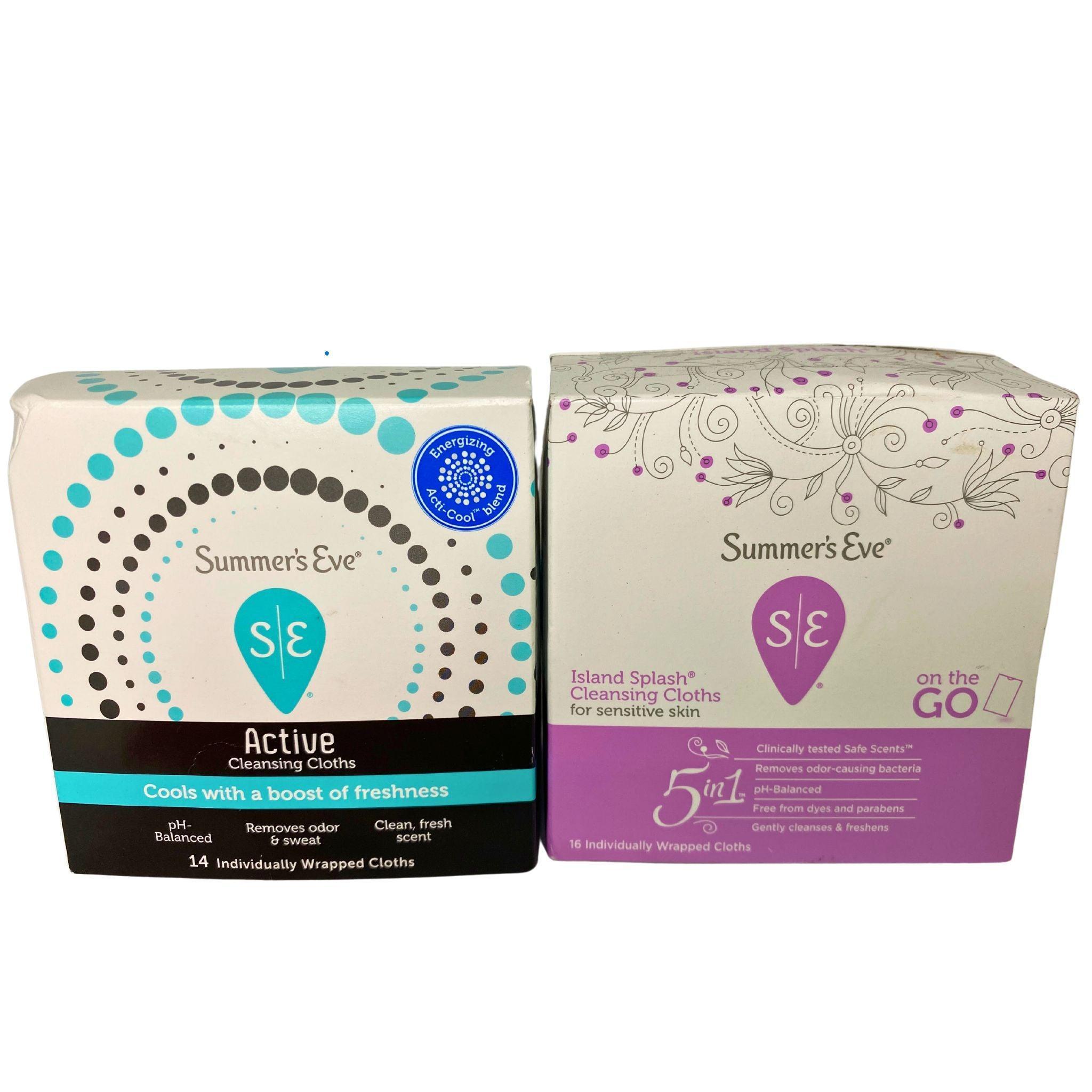 80 Pcs Feminine Wipes - Sensitive, Active & Daily Use Hypoallergenic Intimate Wipes for Women - Perfect for Travel, Gym & On-the-Go Freshness