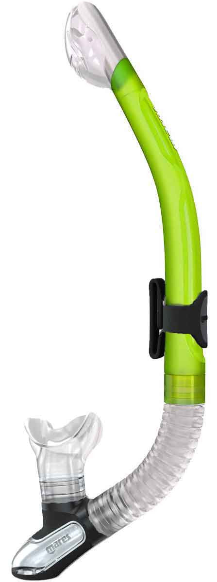Mares Ergo Dry Snorkel - Top Snorkeling Gear for Comfortable & Dry Breathing - Perfect for Ocean, Pool & Beach Adventures
