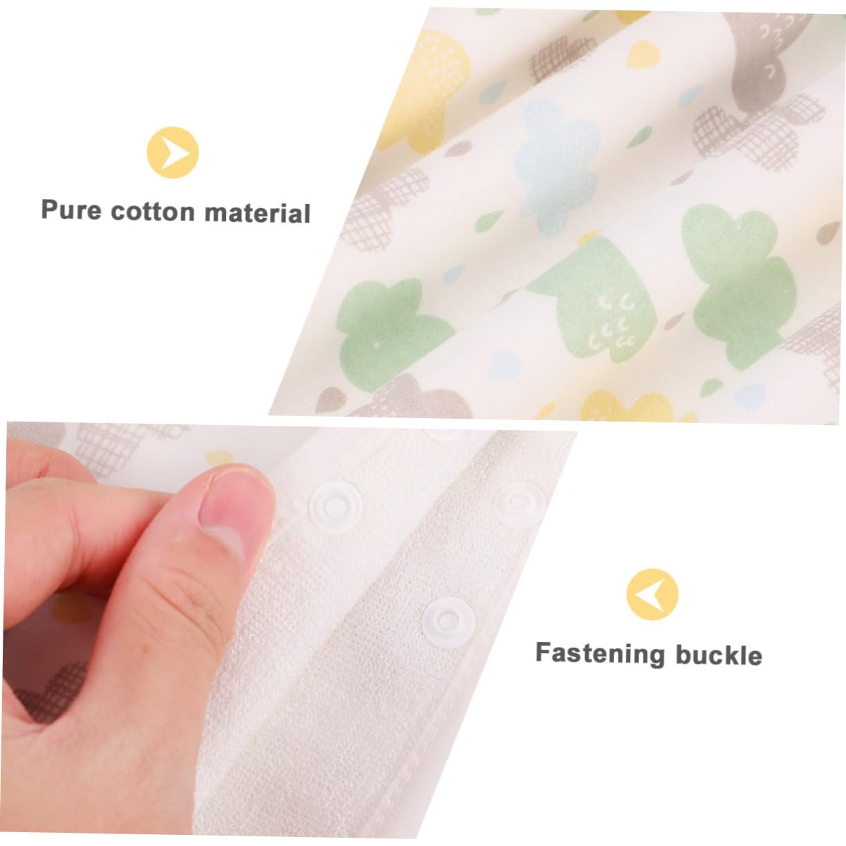 Vaguelly 2 Pack Waterproof Diaper Skirt - Reusable Cotton Training Pants for Babies & Toddlers | Soft Washable Underwear for Potty Training, Daycare & Overnight Protection
