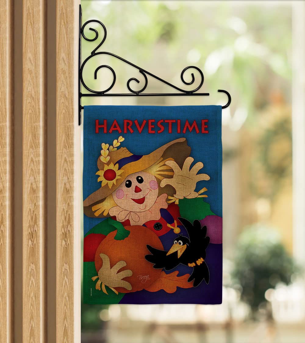 Fall Banner Holder Set - Farmhouse Wall Decor for Autumn, Garden & Yard