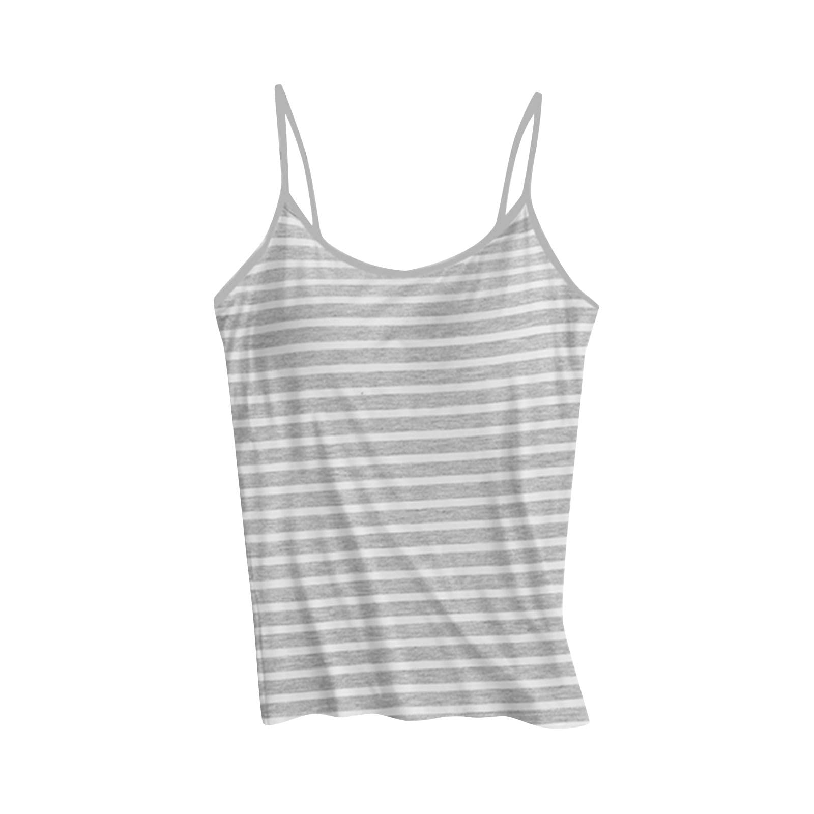 Women's Workout Tank Tops with Built-in Bras 2024 - Seamless Athletic Shirts for Gym, Yoga & Running - Breathable Sports Bras for Active Lifestyles