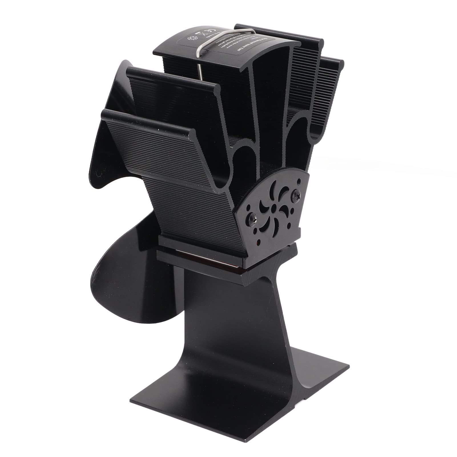 High Temperature Wood Stove Fan - 3 Blade Silent Heat Powered Fireplace Fan for Efficient Home Heating & Energy Savings | Perfect for Fireplaces, Wood Stoves & Off-Grid Living