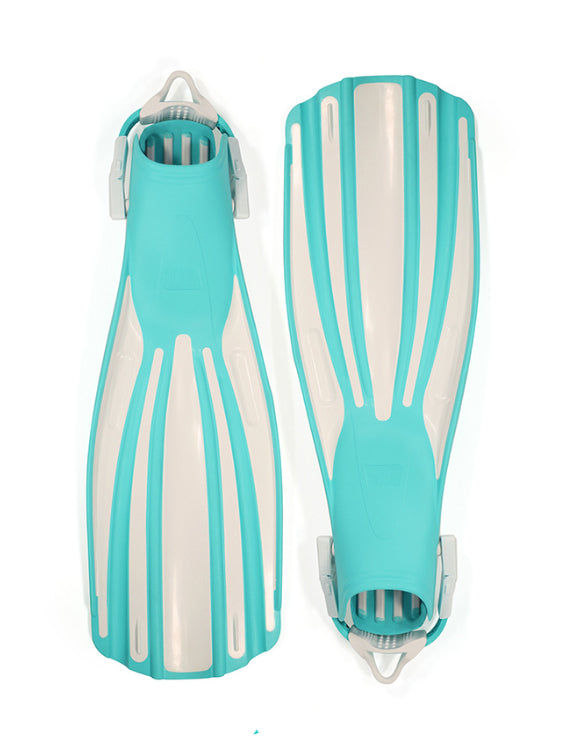 Aqua/White