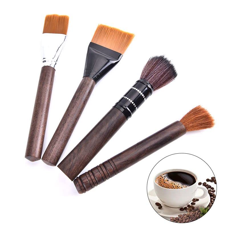 Premium Coffee Grinder Brush - Espresso Cleaning Brush for Kitchen Accessories & Coffee Tools | Perfect for Baristas, Home Brewing & Coffee Enthusiasts