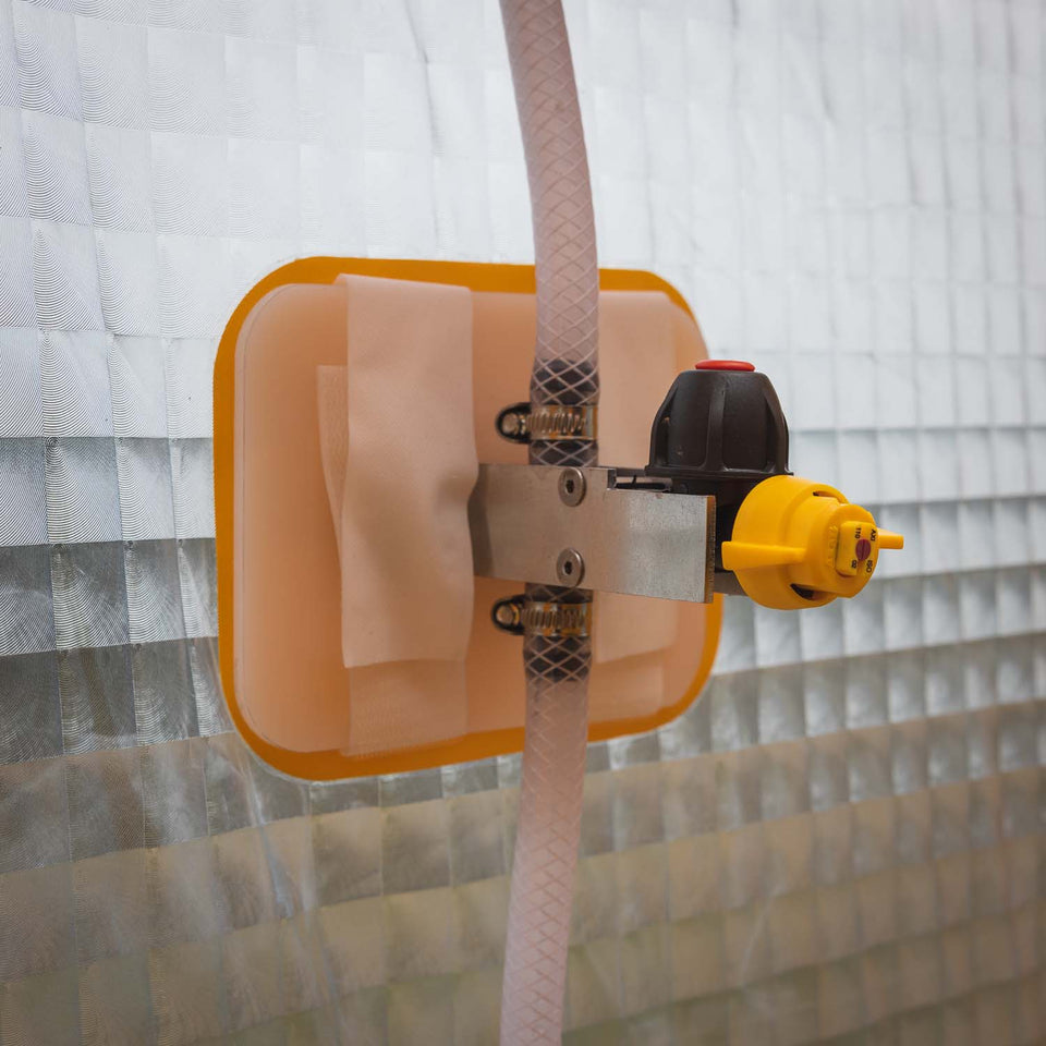 MIRA Safety DS1 Portable Emergency Decontamination Shower for Chemical Spills & Hazmat Situations - Ideal for First Responders, Industrial Workers & Outdoor Safety Kits